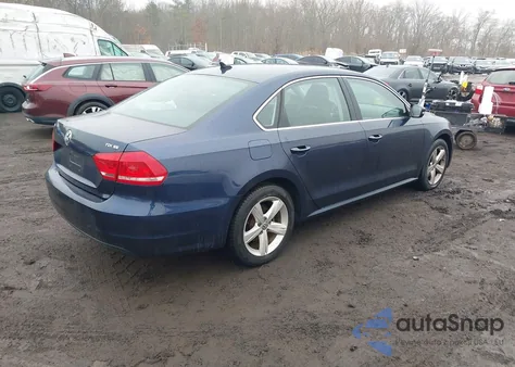 2013 Volkswagen Passat 2.0L Tdi Se z USA, uszkodzony, nr VIN 1VWBN7A31DC120127